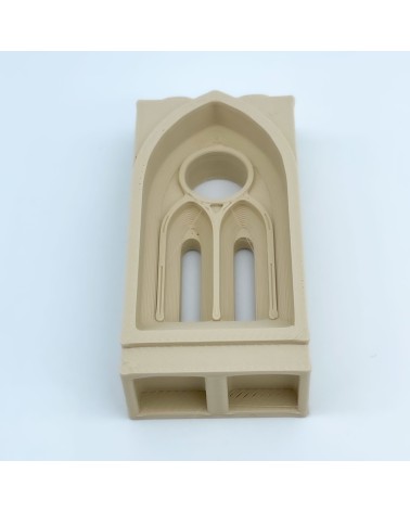 Gothic Window Straight with Óculowelve Model NG CASTILLOS Δ JUGUETE Plastic Blocks