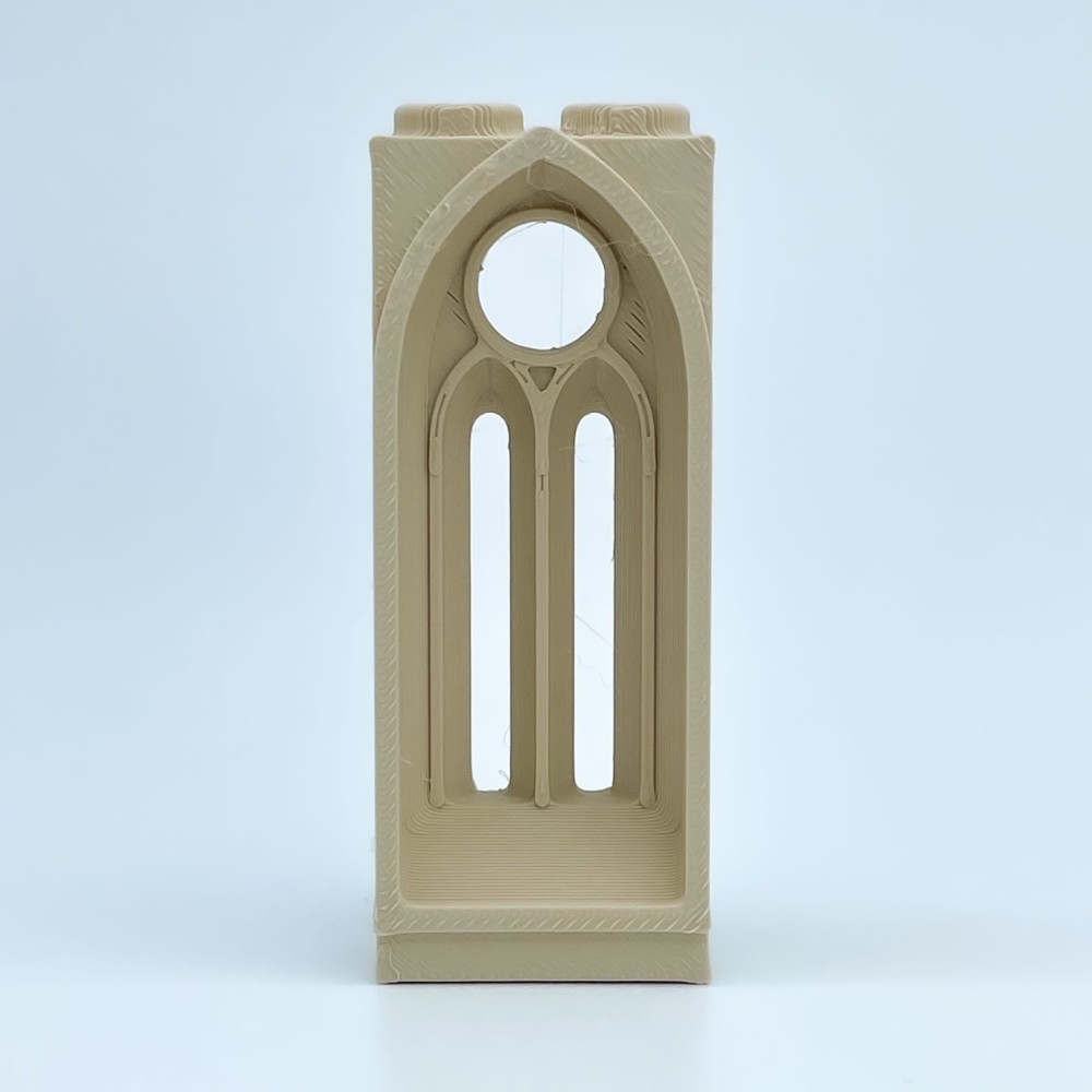 Ventana Gótica Estrecha con Óculo| Maqueta NG CASTILLOS | JUGUETE bloques plástico