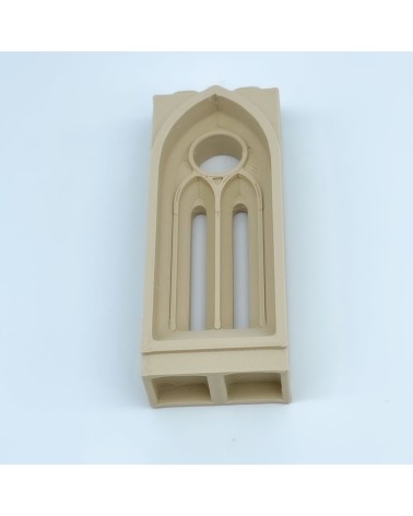 Gothic Window Straight with Óculowelve Model NG CASTILLOS Δ JUGUETE Plastic Blocks