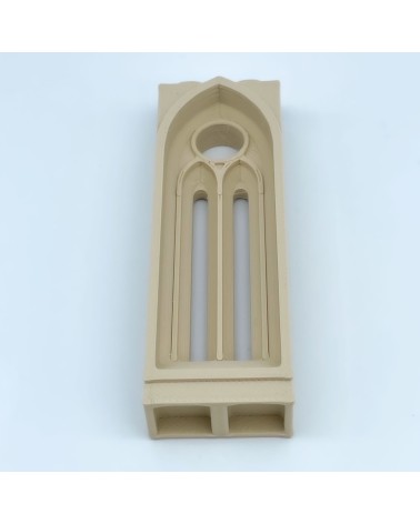 Ventana Gótica Estrecha con Óculo| Maqueta NG CASTILLOS | JUGUETE bloques plástico