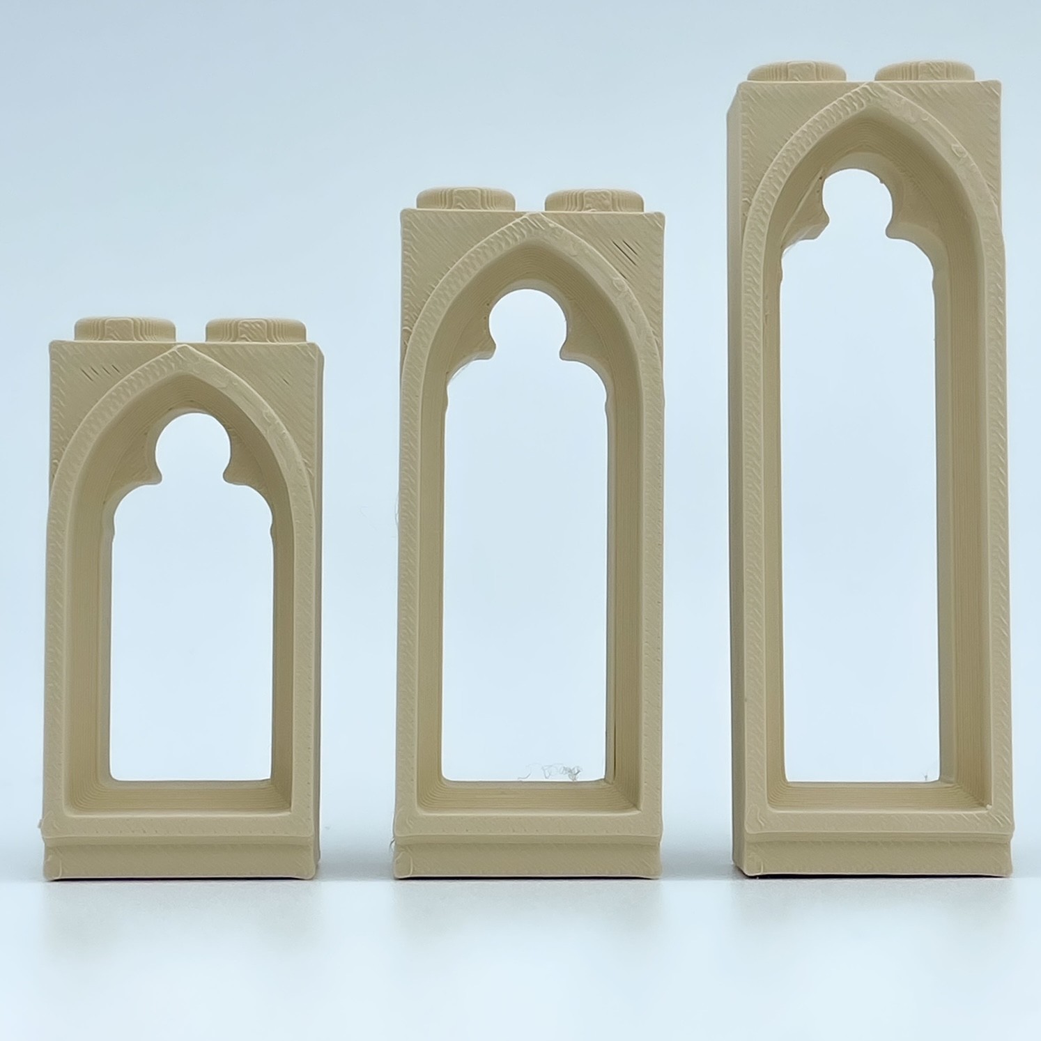 Gótico Estrecha Simplefeld Modell NG CASTILLOS ⋅ JUGUETE Kunststoffblöcke