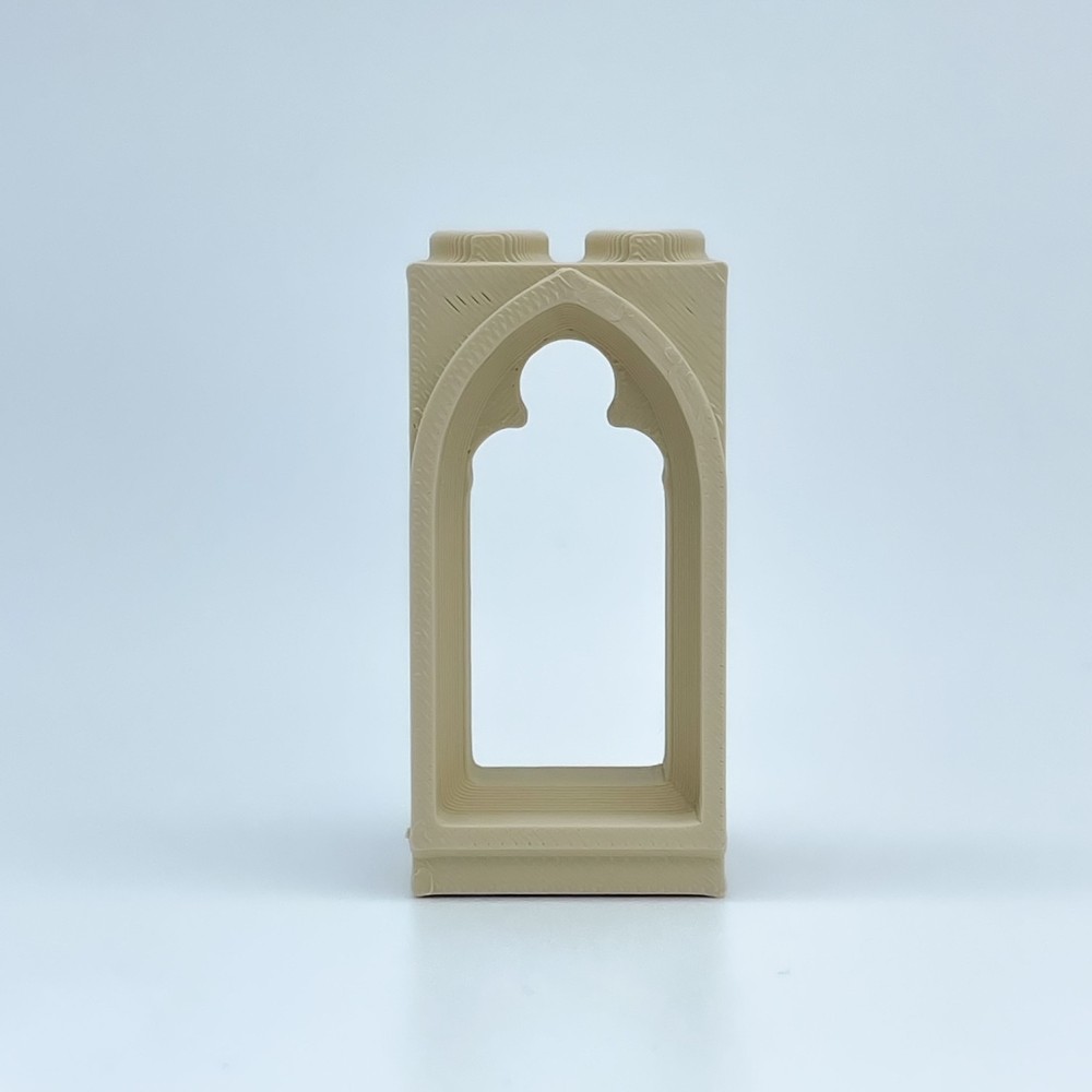 Ventana Gótica Estrecha Simple| Maqueta NG CASTILLOS | JUGUETE bloques plástico