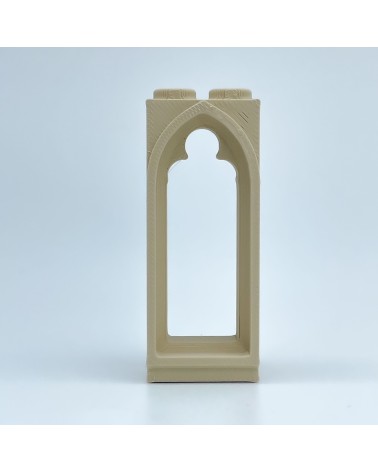 Ventana Gótica Estrecha Simple| Maqueta NG CASTILLOS | JUGUETE bloques plástico
