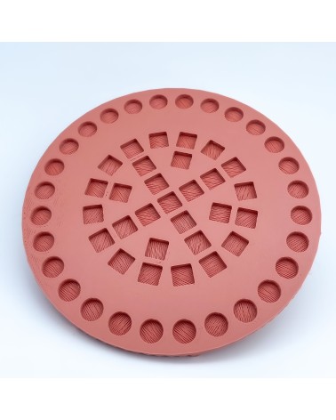 Roofing Circular Sheet 121 Model NG CASTILLOS ⋅ JUGUETE Plastic Blocks