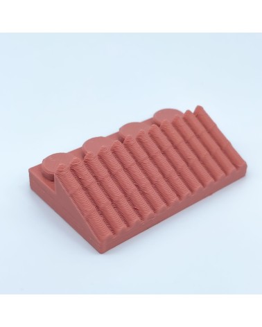 Tettoni dritto con VoladizoModello stabile NG CASTILLOS ♥ JUGUETE Blocchi di plastica