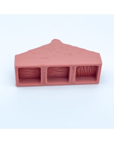 Tejado Teja Remate a 2 Aguas | Maqueta NG CASTILLOS | JUGUETE bloques plástico