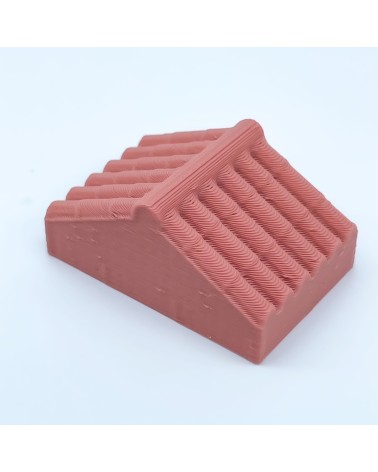 Teulada Teula Remat a 2 Aigües |Maqueta NG CASTELLS |JOGUINA blocs plàstic