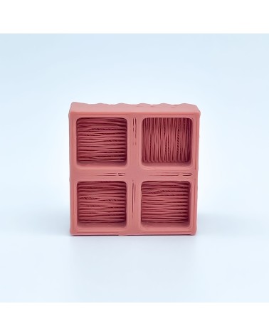 Teulada Teula Cantonada|Maqueta NG CASTELLS |JOGUINA blocs plàstic