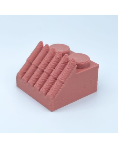Roofing 45 Degrees Recto 日本語 Mqueta NG CASTILLOS Δ JUGUETE blocks plastic