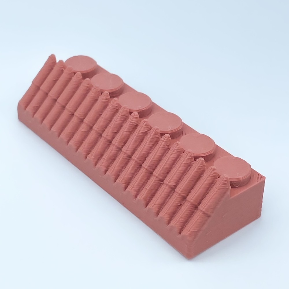 Tejado Teja 45 Grados Recto | Maqueta NG CASTILLOS | JUGUETE bloques plástico