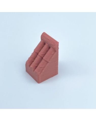 Teulada Teula 45 Graus Remat a 2 Aigües |Maqueta NG CASTELLS |JOGUINA blocs plàstic