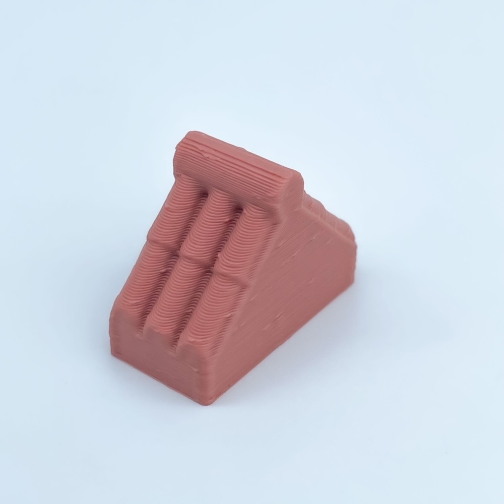 Teulada Teula 45 Graus Remat a 2 Aigües |Maqueta NG CASTELLS |JOGUINA blocs plàstic