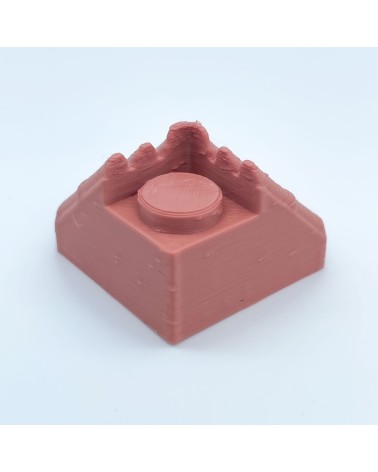 Tetto di tetto 45 gradi angolo 日本語 Modello NG CASTILLOS ΔGUETE blocchi plastica