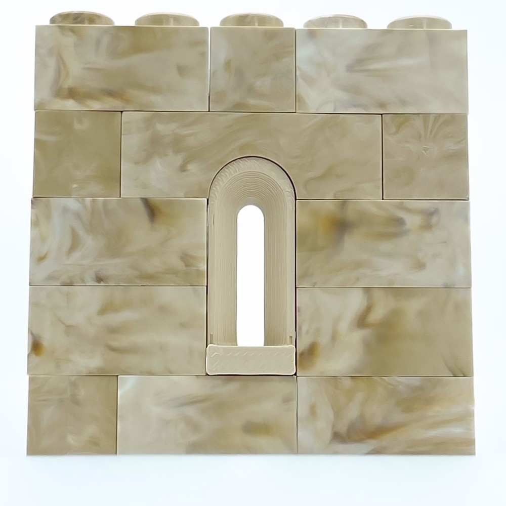 Pizzo romanico NG Δ Maqueta NG CASTILLOS Δ JUGUETE blocchi plastica