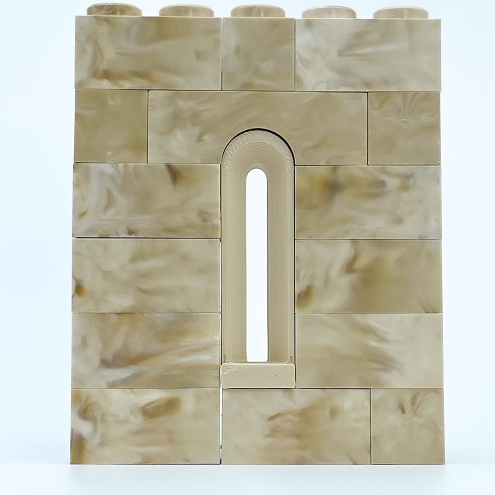 Romanesque lace NG Δ Maqueta NG CASTILLOS Δ JUGUETE blocks plastic