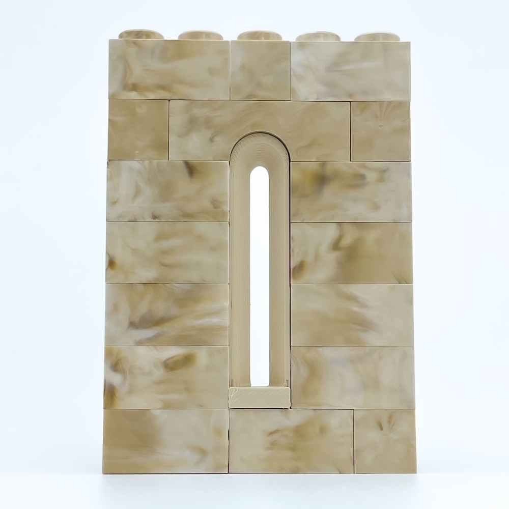Romanesque lace NG Δ Maqueta NG CASTILLOS Δ JUGUETE blocks plastic
