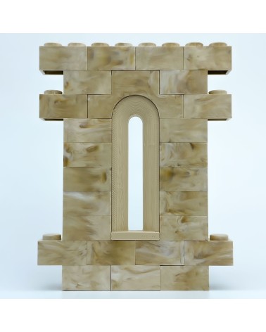 Pizzo romanico NG Δ Maqueta NG CASTILLOS Δ JUGUETE blocchi plastica
