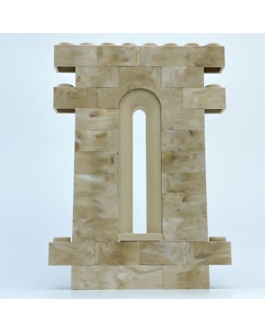 Pizzo romanico NG Δ Maqueta NG CASTILLOS Δ JUGUETE blocchi plastica