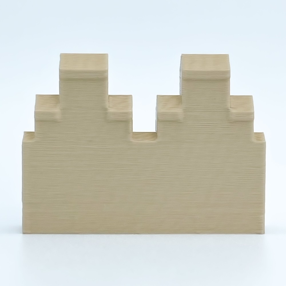 Almena rettangolare modulare B Δ Maqueta NG CASTILLOS Δ JUGUETE blocchi di plastica