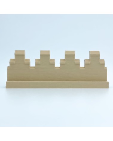Almena Modular Recta B Δ Maqueta NG CASTILLOS Δ JUGUETE bloqueja plàstic