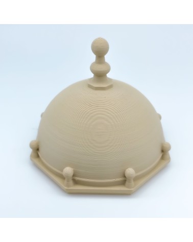 Cupula Octagonal Δ Maqueta NG CASTILLOS Δ JUGUETE blocchi plastica
