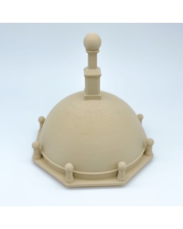 Cupula Octagonal Δ Maqueta NG CASTILLOS Δ JUGUETE blocchi plastica