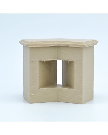 Achteckiges Schlupfloch Merlón |Modell NG CASTLES |SPIELZEUG-Kunststoffblöcke