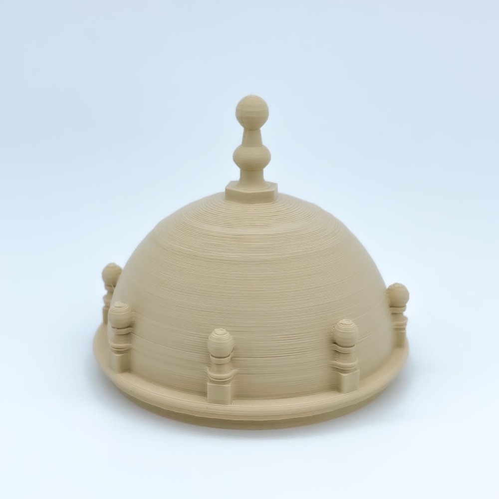 Cúpula Rodona Diversos Pinacles |Maqueta NG CASTELLS |JOGUINA blocs plàstic