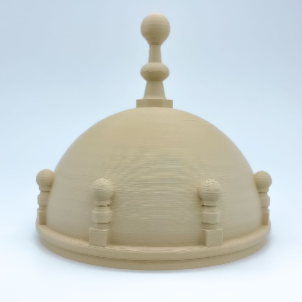 Cúpula Rodona Diversos Pinacles |Maqueta NG CASTELLS |JOGUINA blocs plàstic