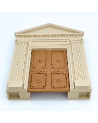 Porta con Tímpano 日本語 Modello NG CASTILLOS ∞ JUGUETE Plastic Blocks